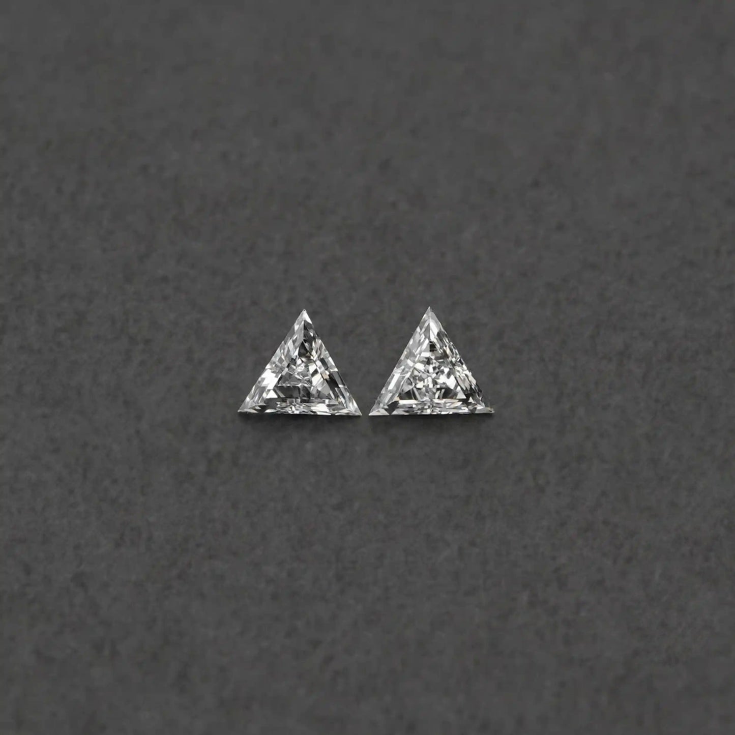 0.54 TCW Triangle Cut Lab Grown Diamond