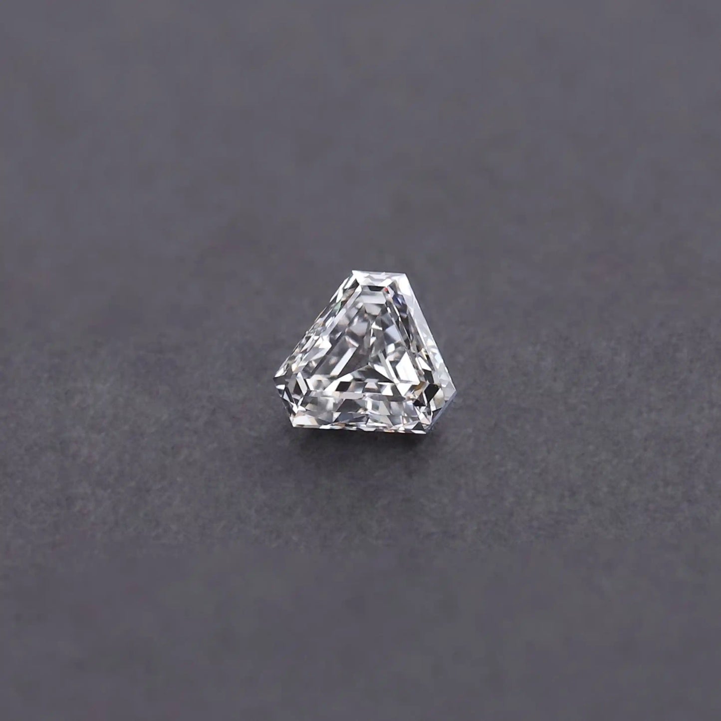 0.55 Carat Shield Cut Lab Grown Diamond