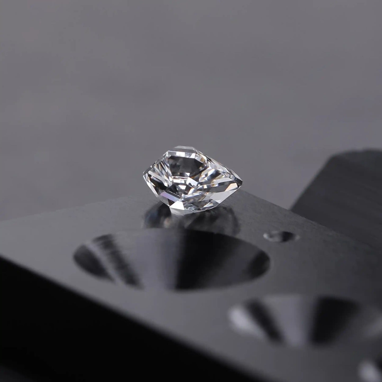 0.55 Carat Shield Cut Lab Grown Diamond