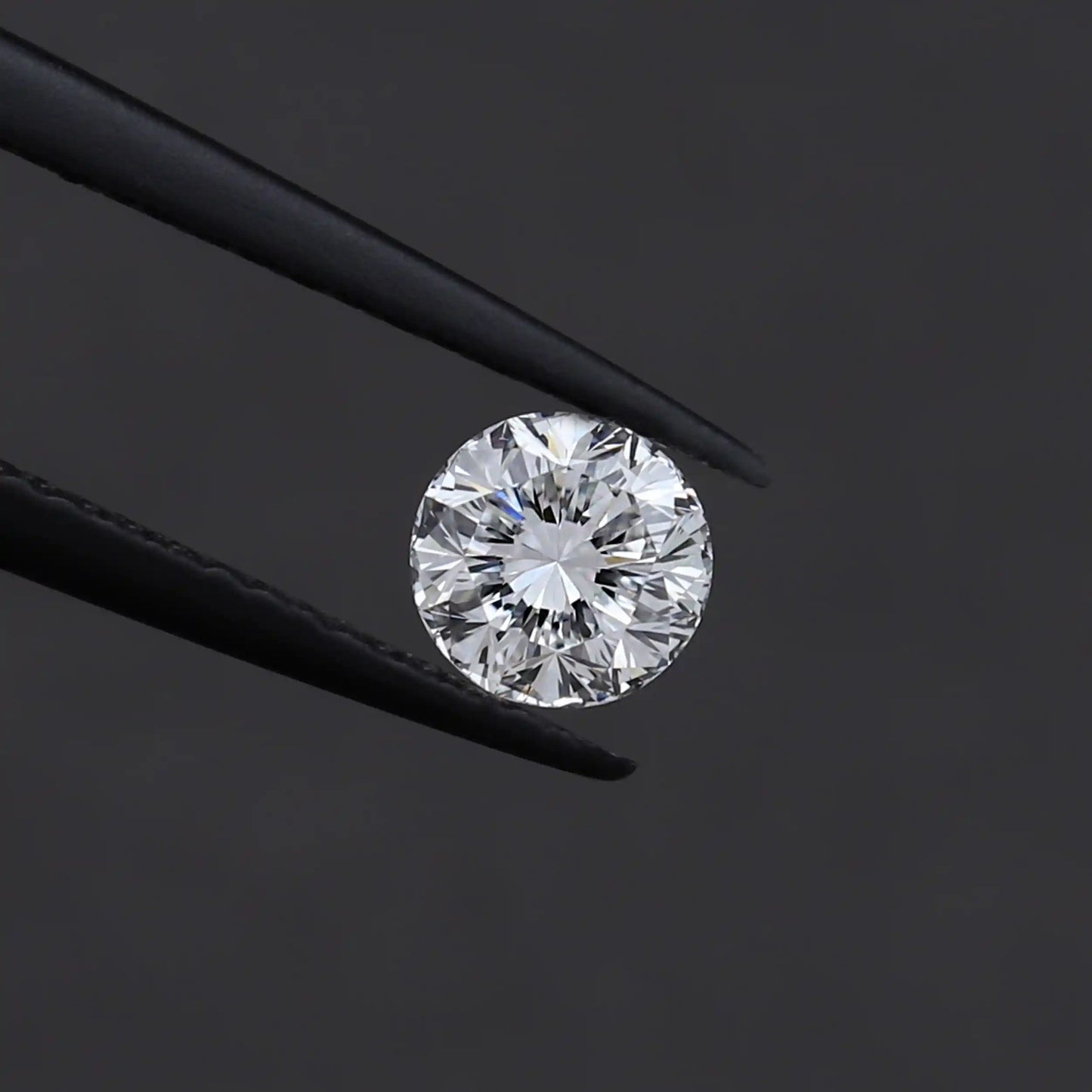 0.56 Carat Star Round Cut Lab Grown Diamond