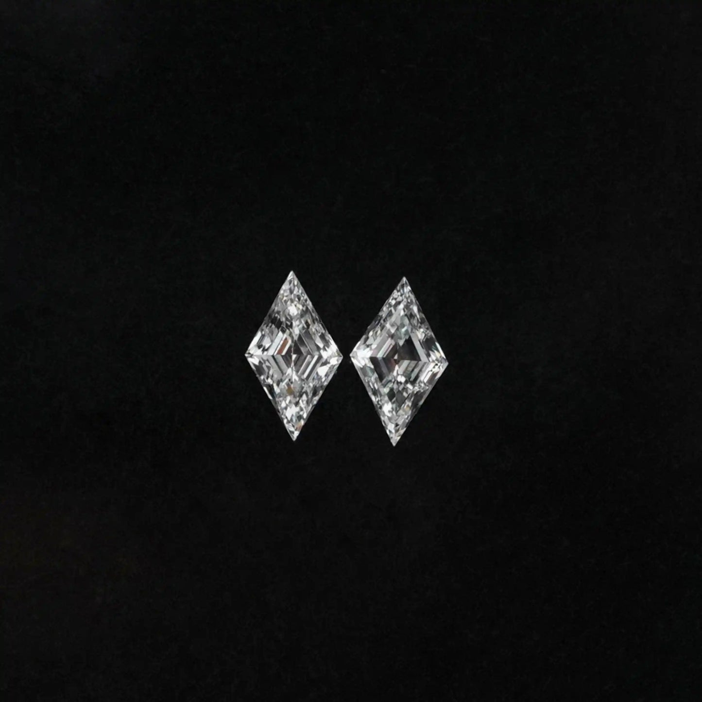 0.61 TCW Lozenge Cut Lab Grown Diamond