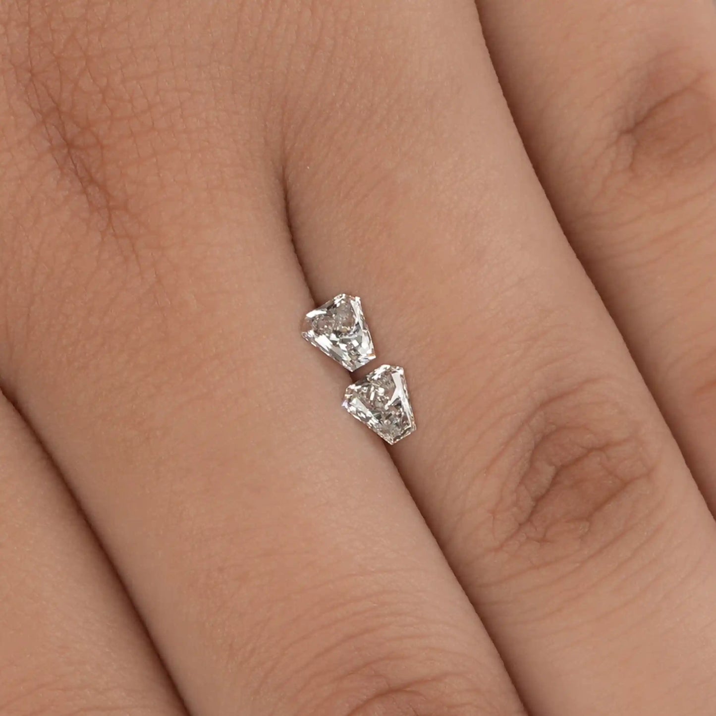 0.60 TCW Shield Cut Lab Grown  Diamond