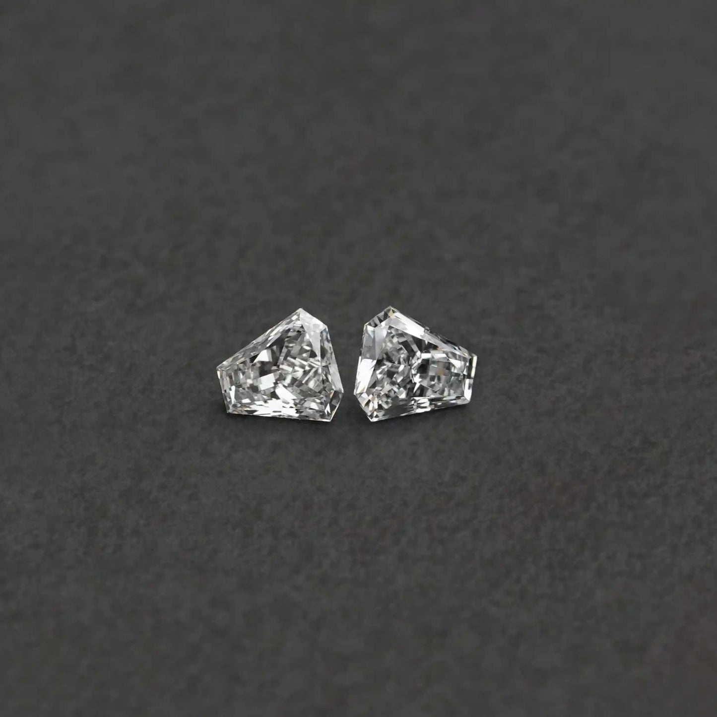 0.60 TCW Shield Cut Lab Grown  Diamond