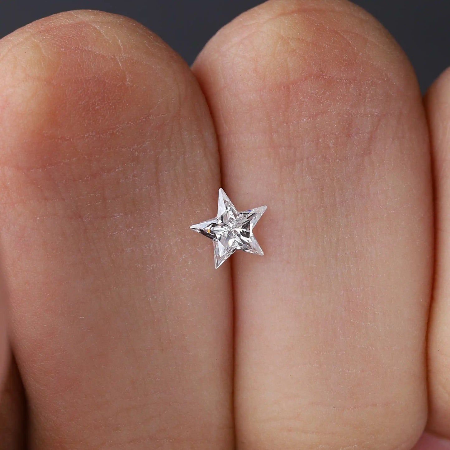 0.70 Carat Star Cut Lab Grown Diamond