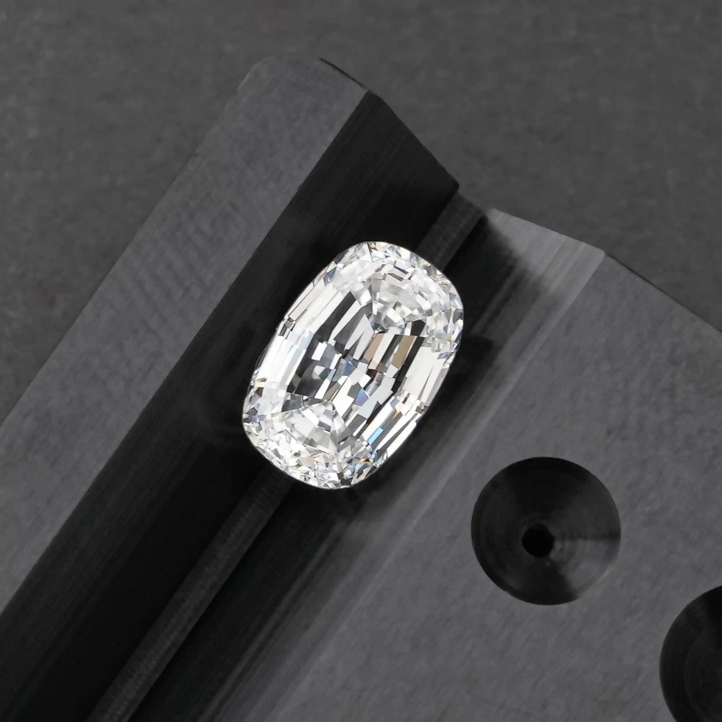 1.09 Carat Step Cut Cushion Cut Lab Grown Diamond