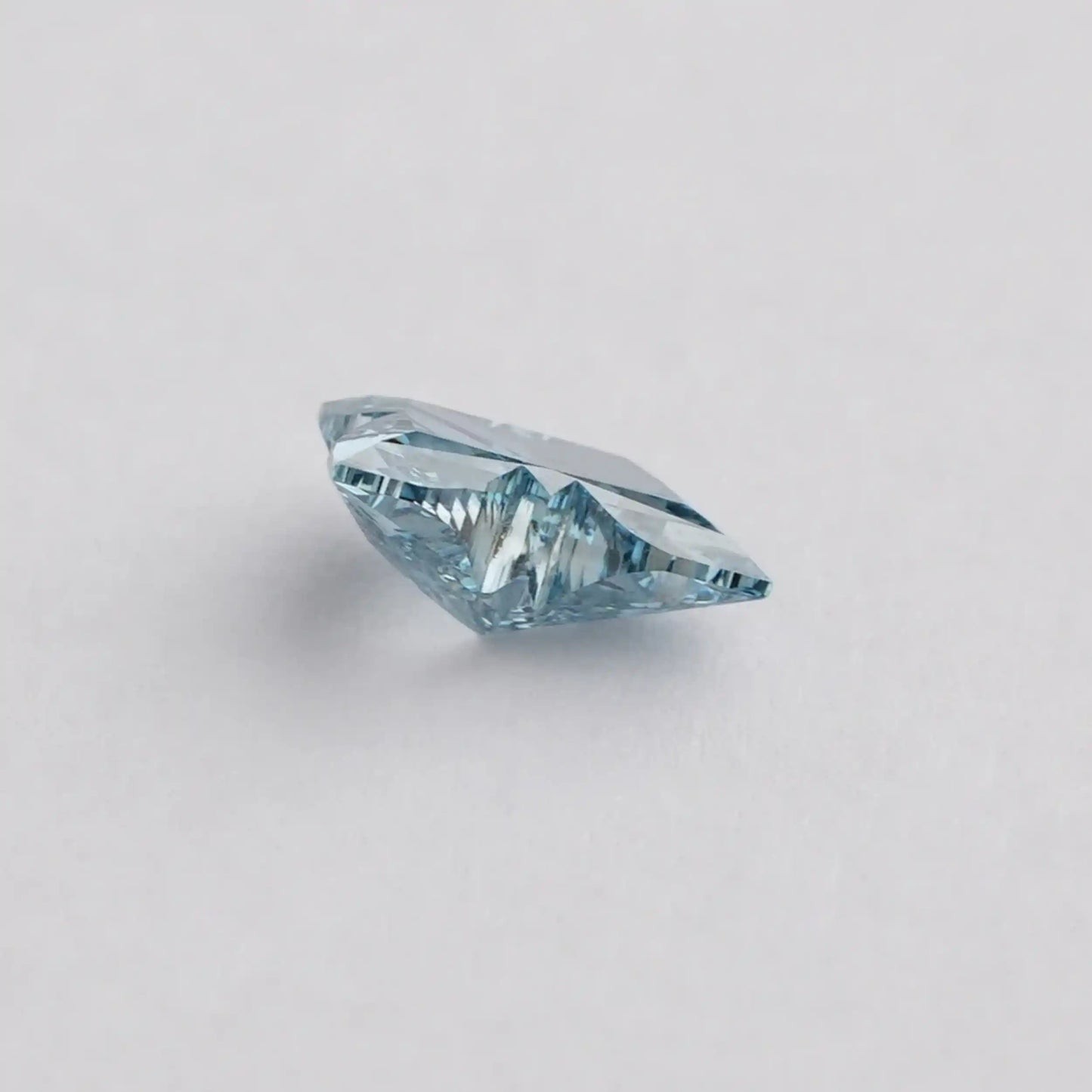 1.15 Carat Blue Butterfly Cut Lab Grown Diamond