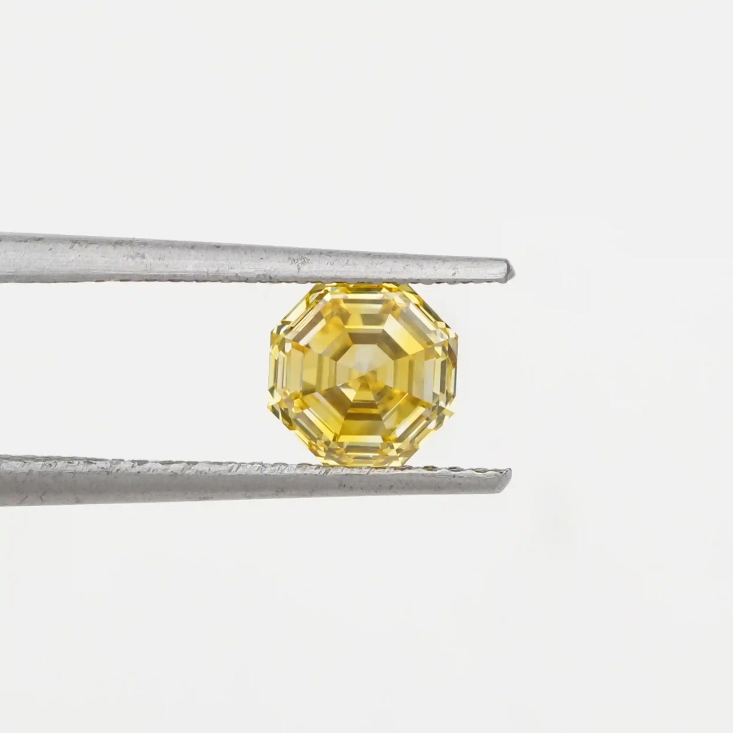 1.25 Carat Yellow Hexagon Cut Lab Grown Diamond