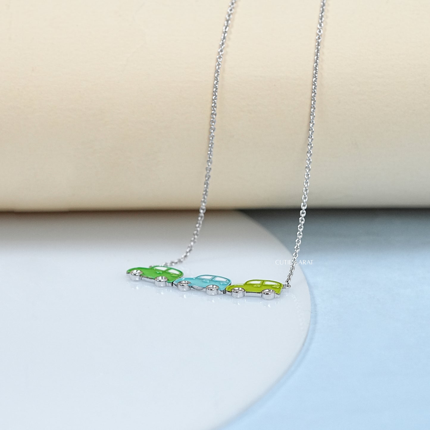 Enamel Toy Car Pendant