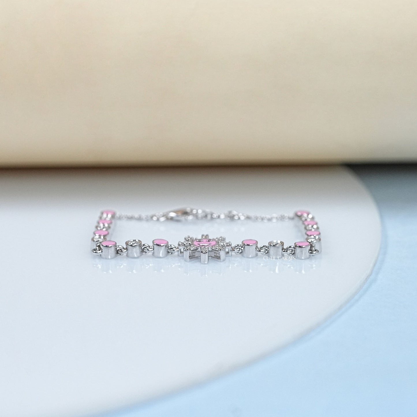 Enamel Sun Baby Bracelet