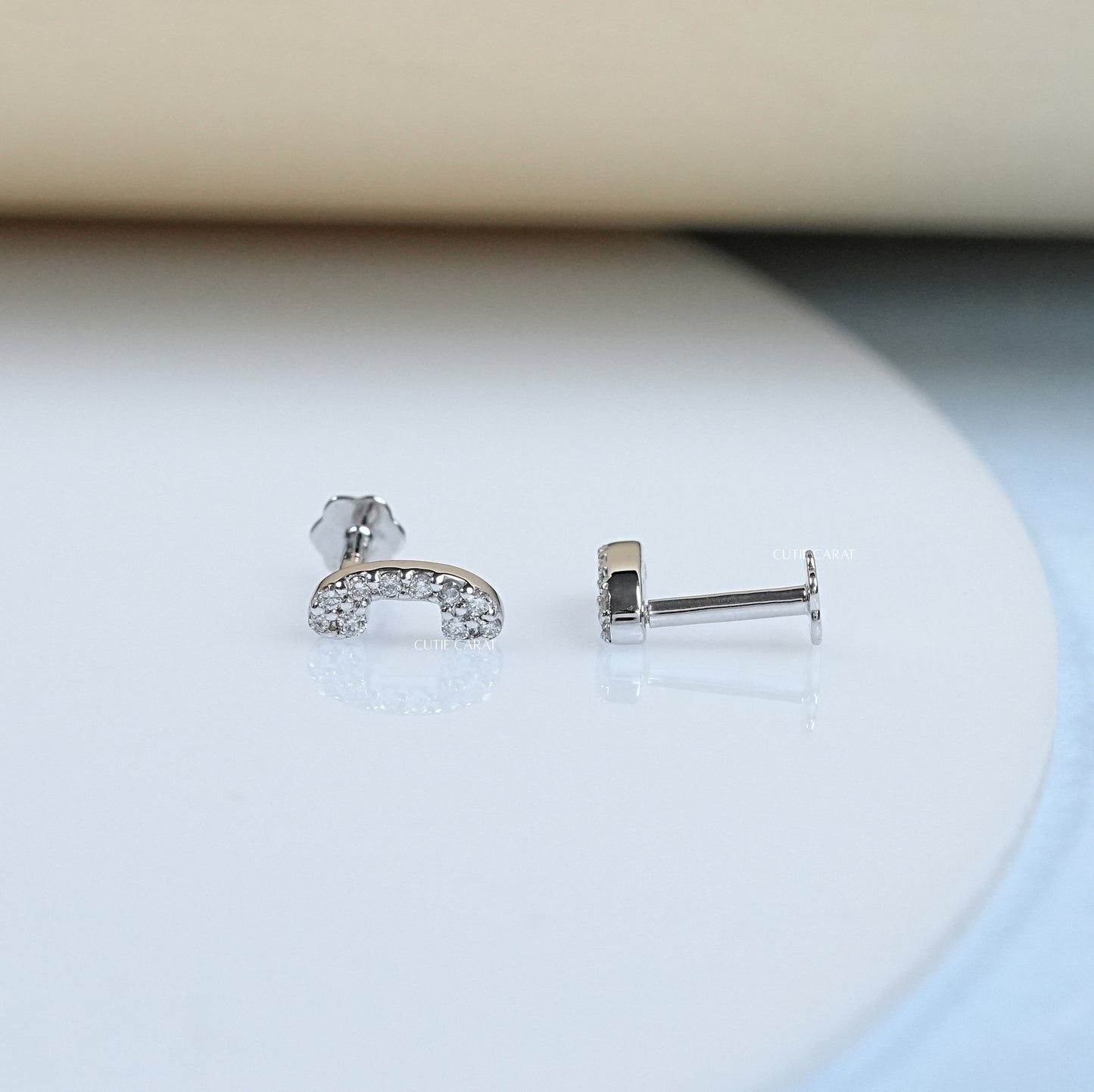 Retro Phone Stud Earrings
