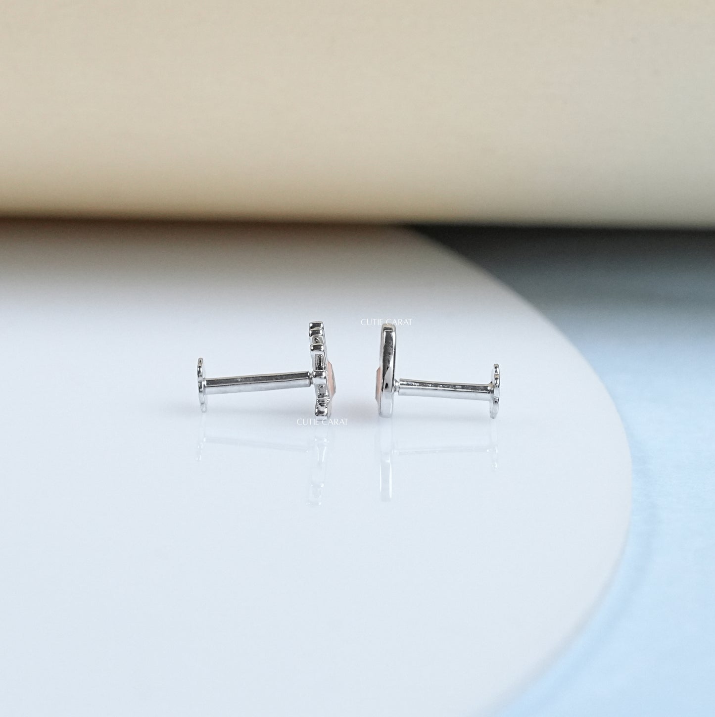 High Five Hand Enamel Stud Earrings