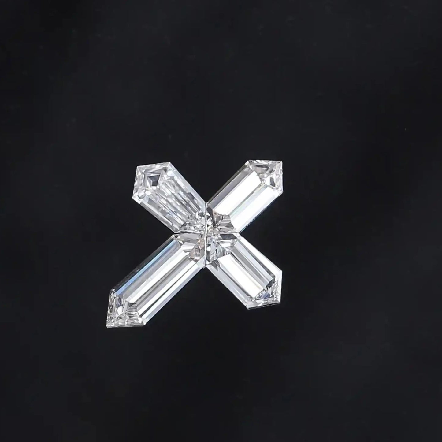 0.88 Carat Cross Cut Lab Grown  Diamond