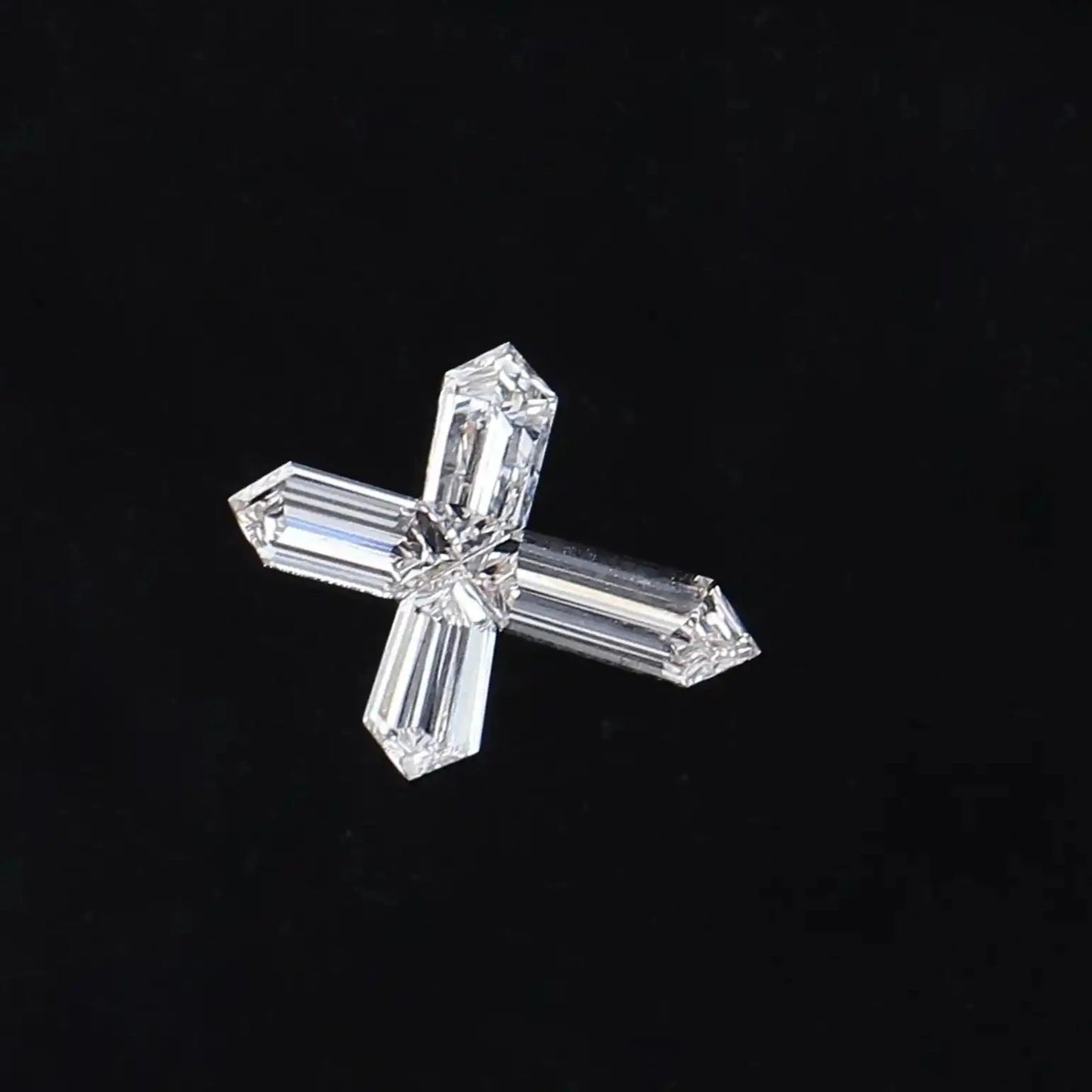 0.88 Carat Cross Cut Lab Grown  Diamond