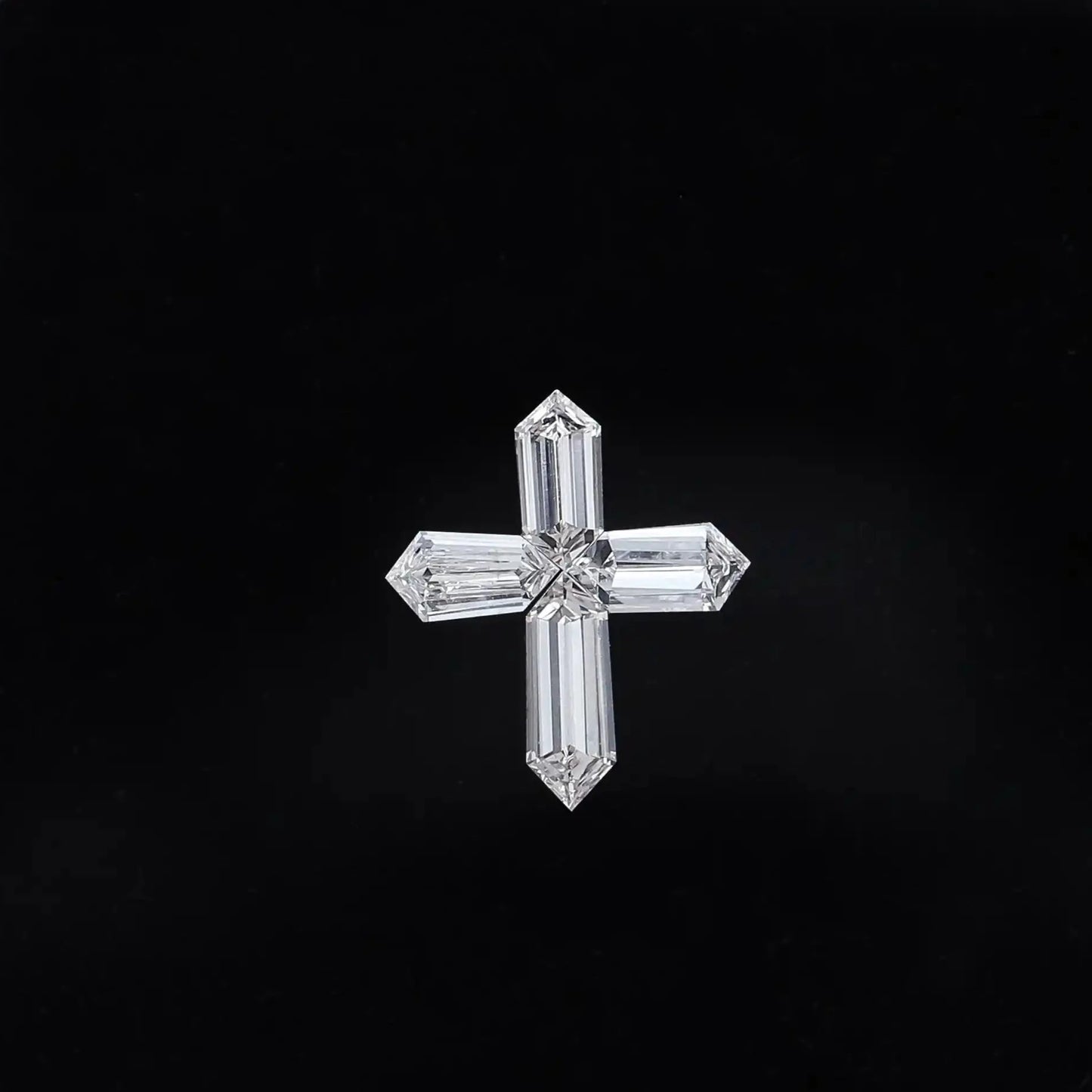 0.88 Carat Cross Cut Lab Grown  Diamond