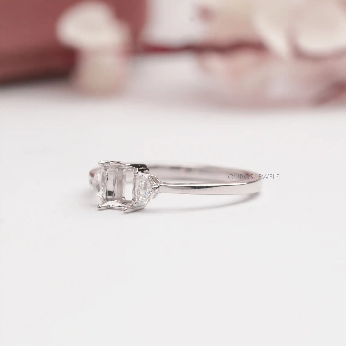 Unique Cadillac Cut Lab Diamond Ring