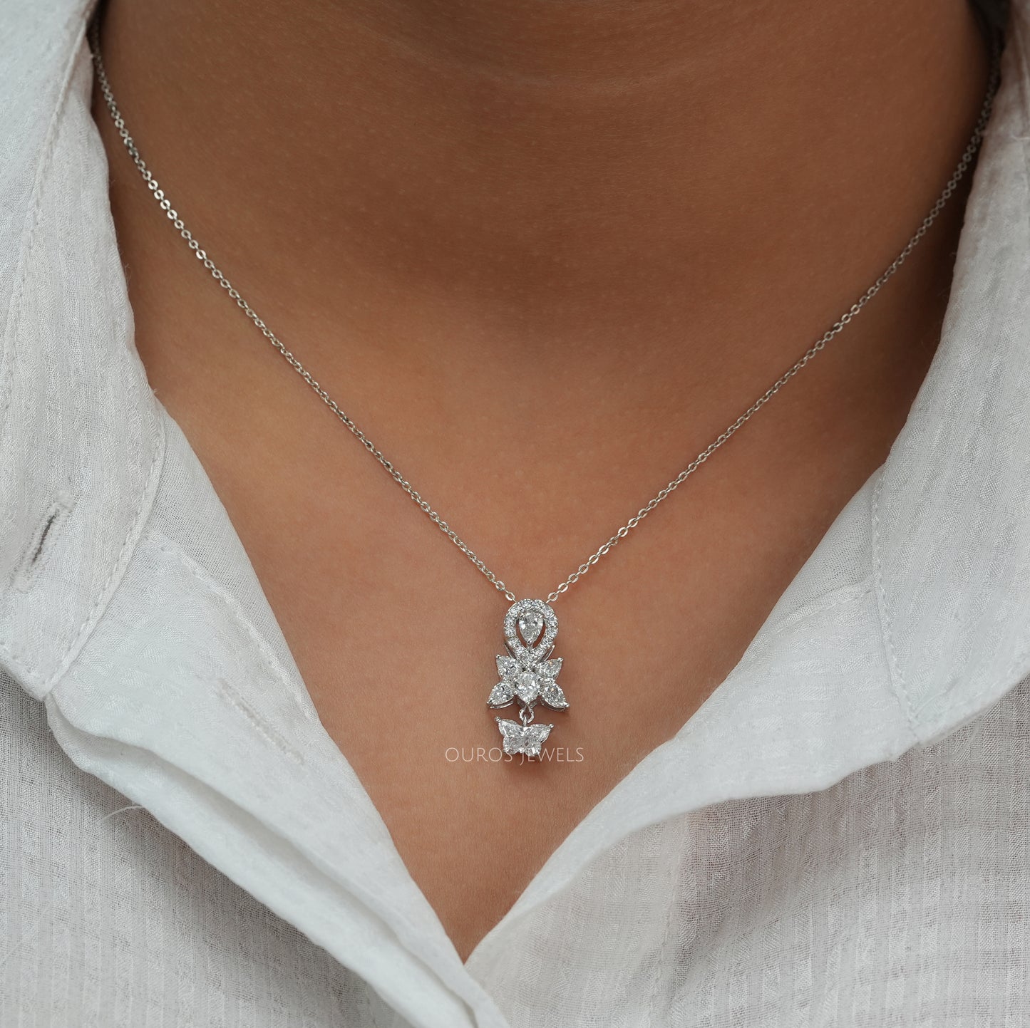 Butterfly Pendant Necklace