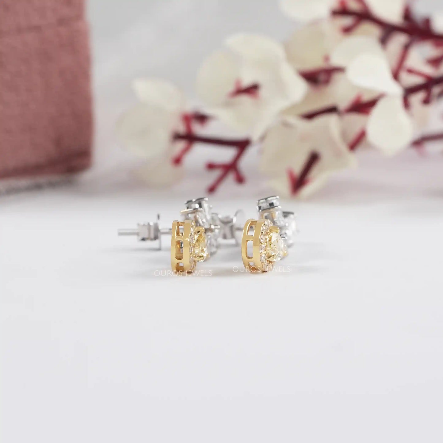 Bridal Multi Shape Lab Diamond Earrings