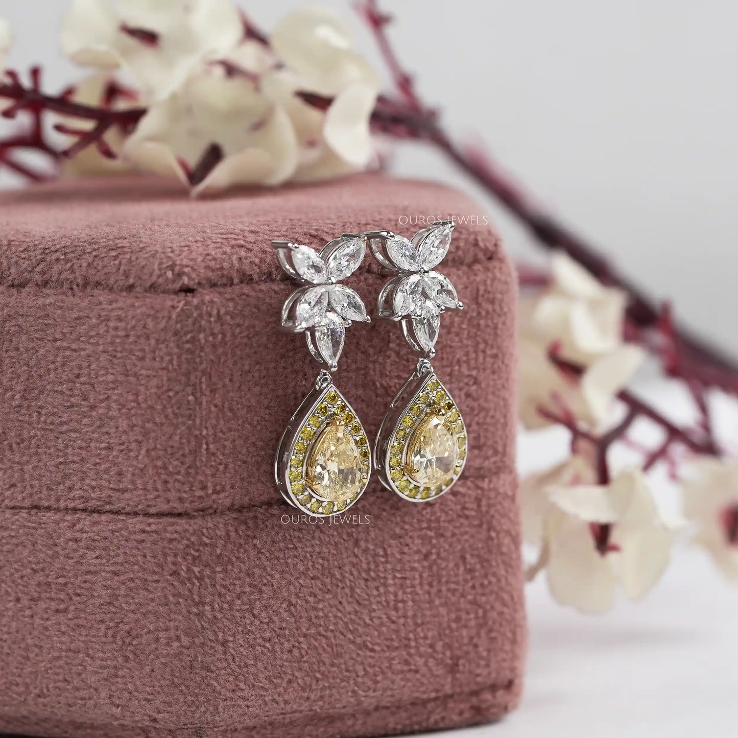 Multi Shape Lab Diamond Earrings