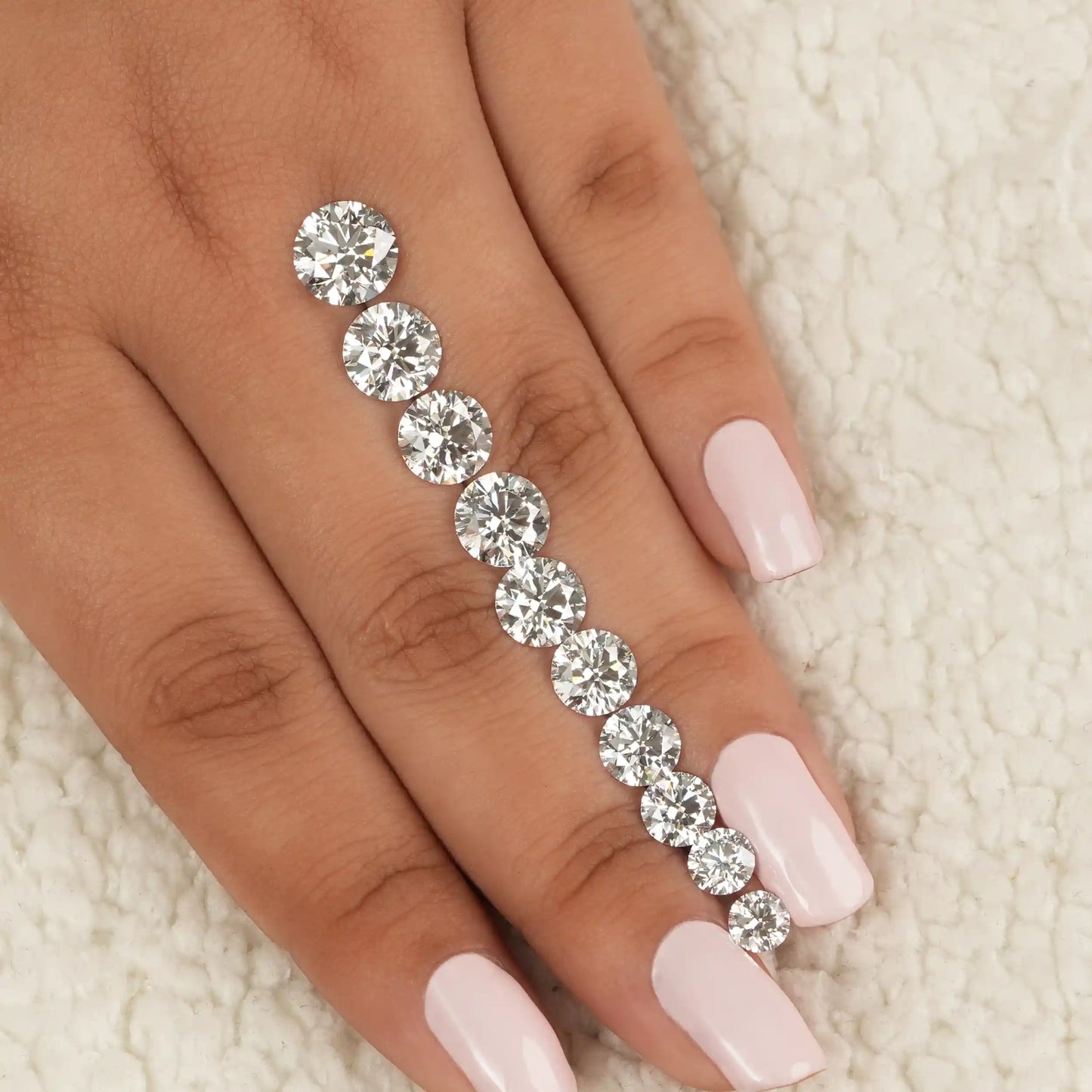 IGI Certified Round Cut Lab Grown  Diamond Loose