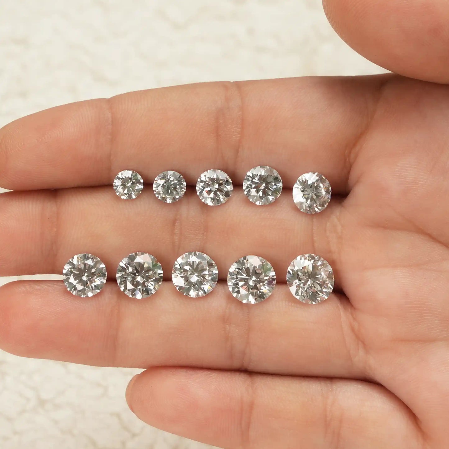 IGI Certified Round Cut Lab Grown  Diamond Loose