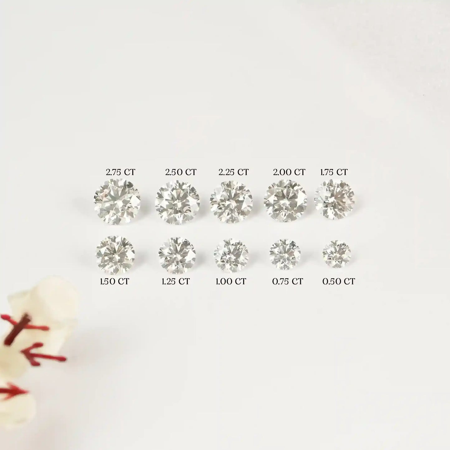 IGI Certified Round Cut Lab Grown  Diamond Loose