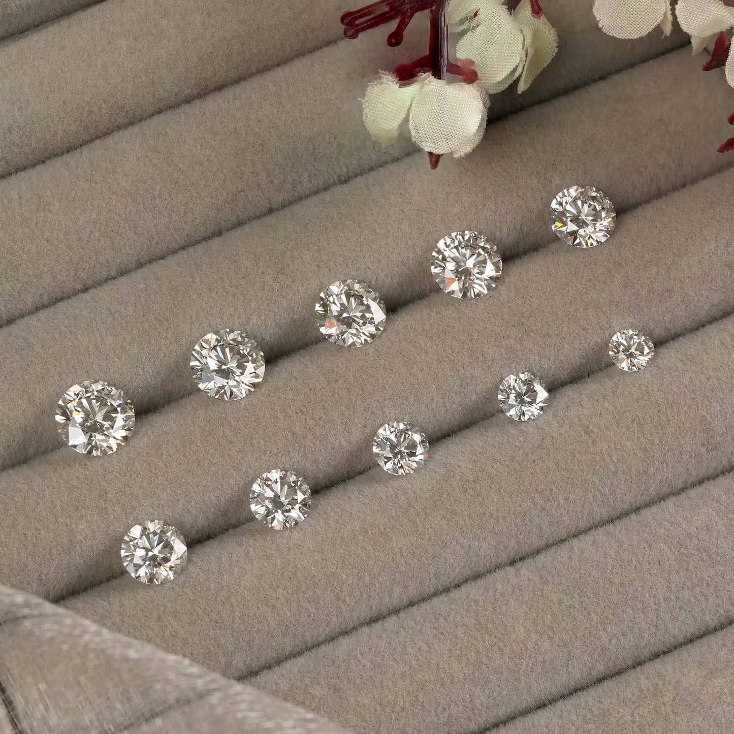 IGI Certified Round Cut Lab Grown  Diamond Loose