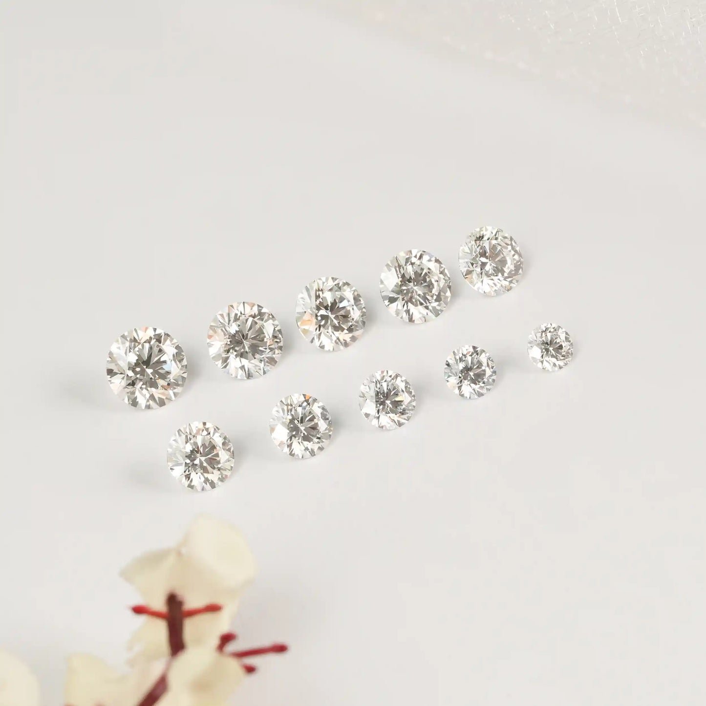 IGI Certified Round Cut Lab Grown  Diamond Loose