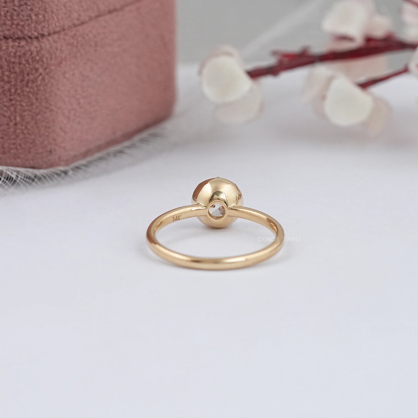 Solitaire Old European Round Cut Ring