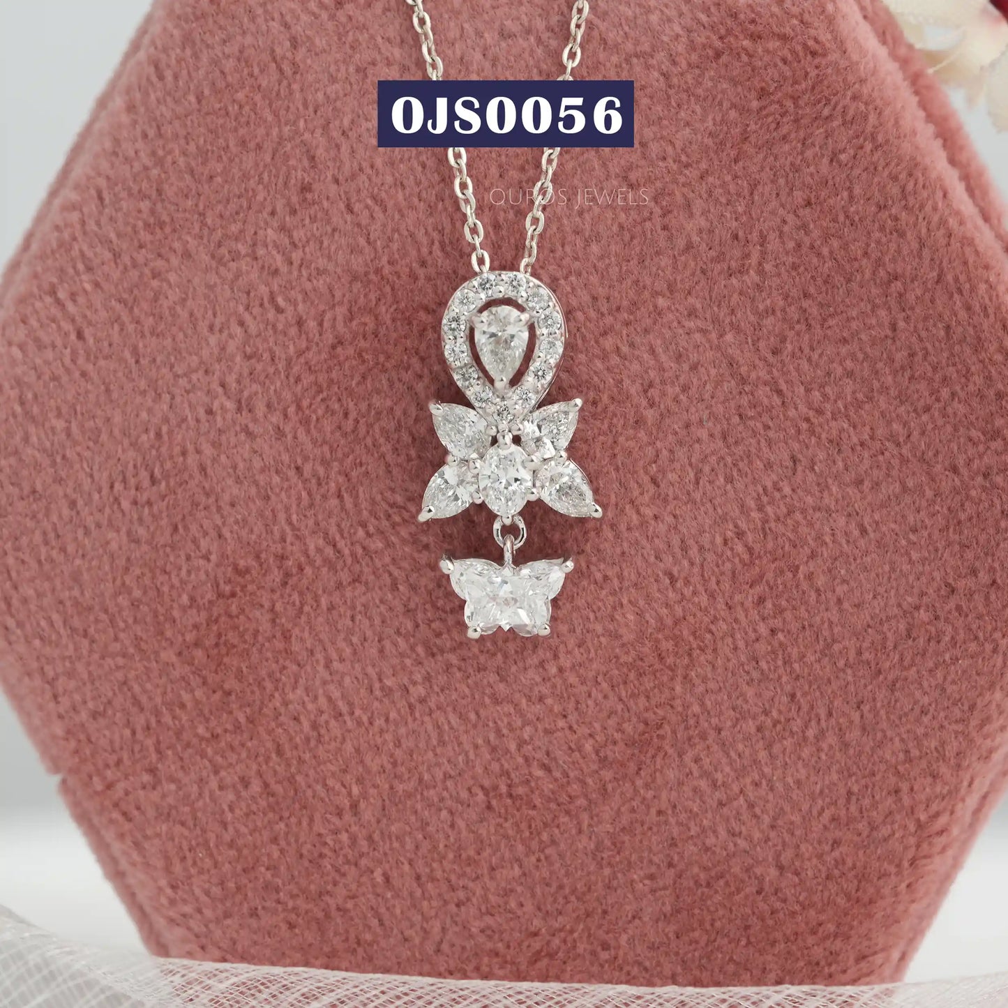 Butterfly Pendant Necklace