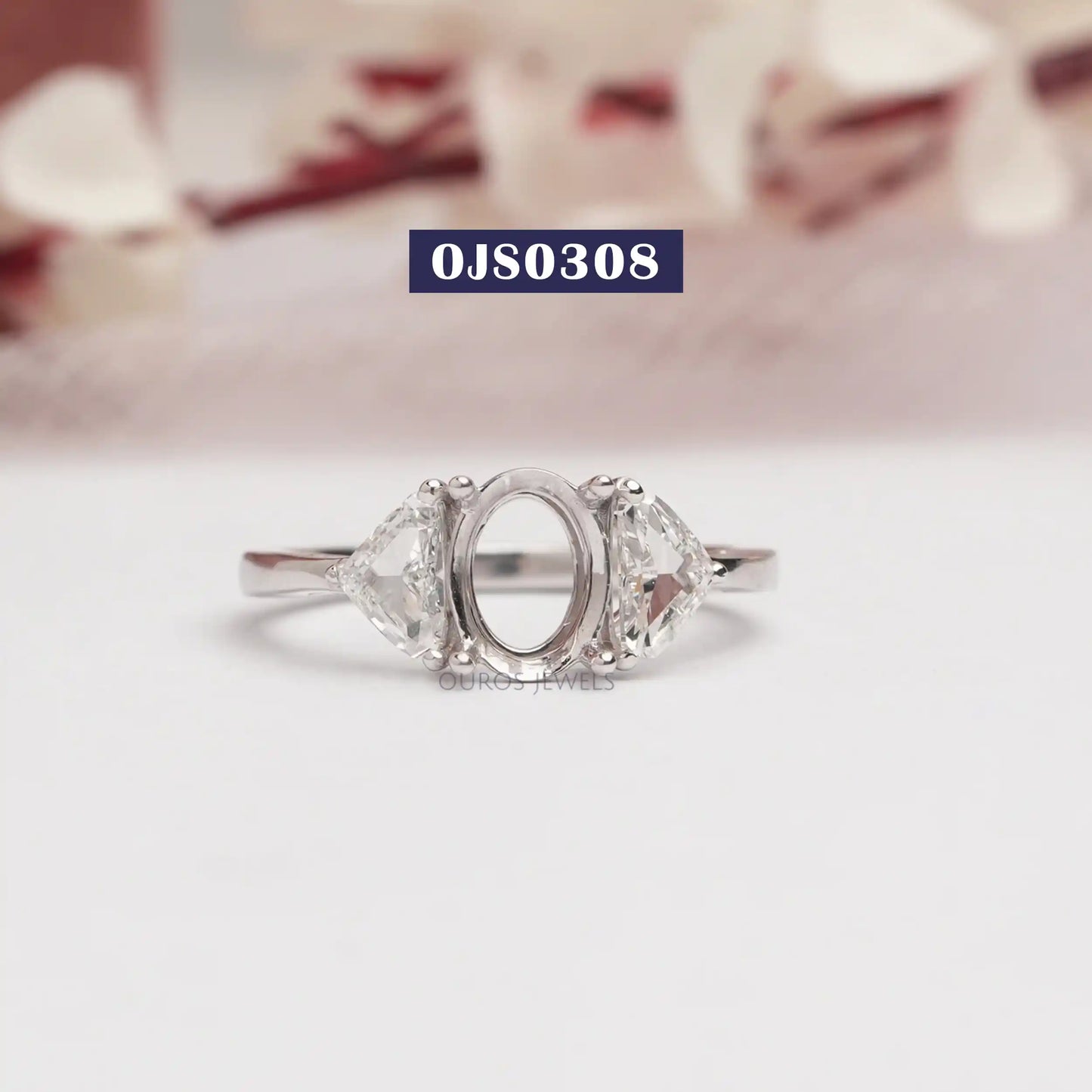 Fancy Shape Lab Diamond Daily Wear Ring