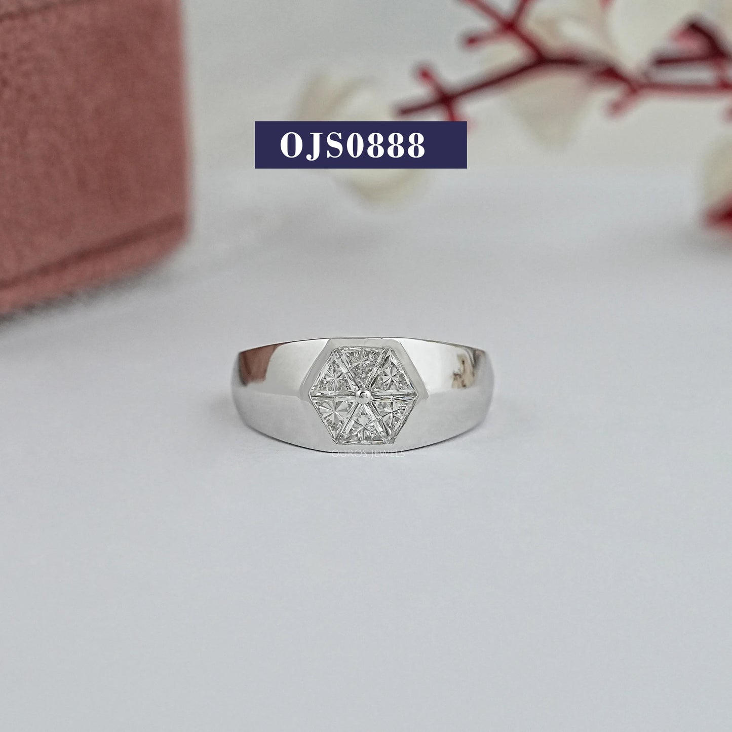 Triangle Cut Lab Grown Diamond Ring