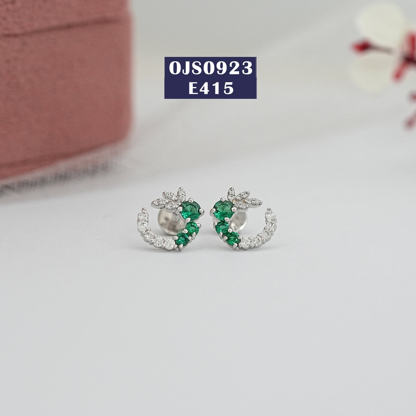 Gemstone Stud Earrings