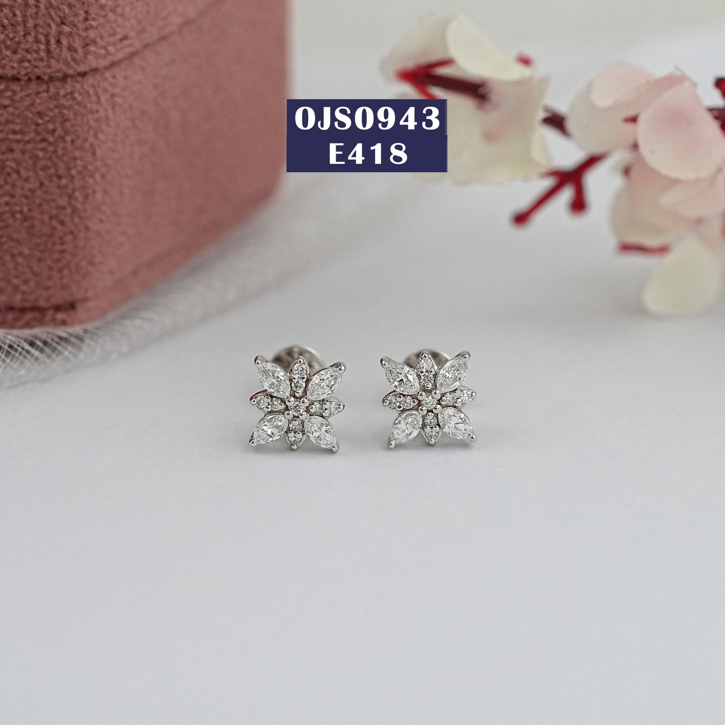 Marquise Cut Lab Grown Diamond Earrings