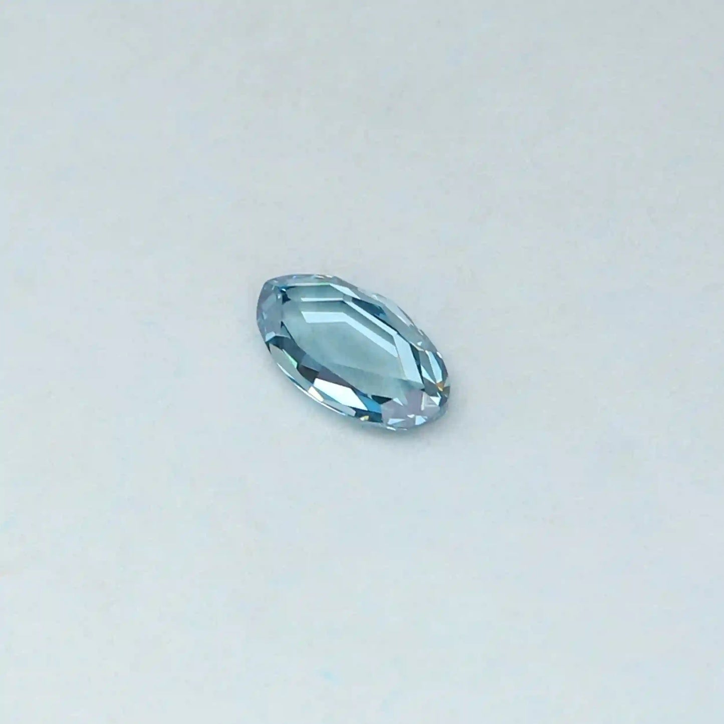 0.53 Carat  Rose Oval Cut Lab Grown Diamond