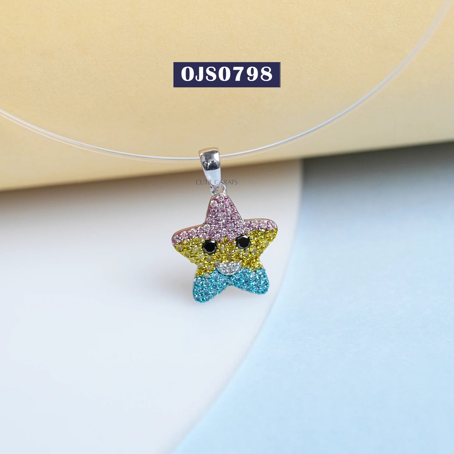 Star Shape Baby Diamond Pendant