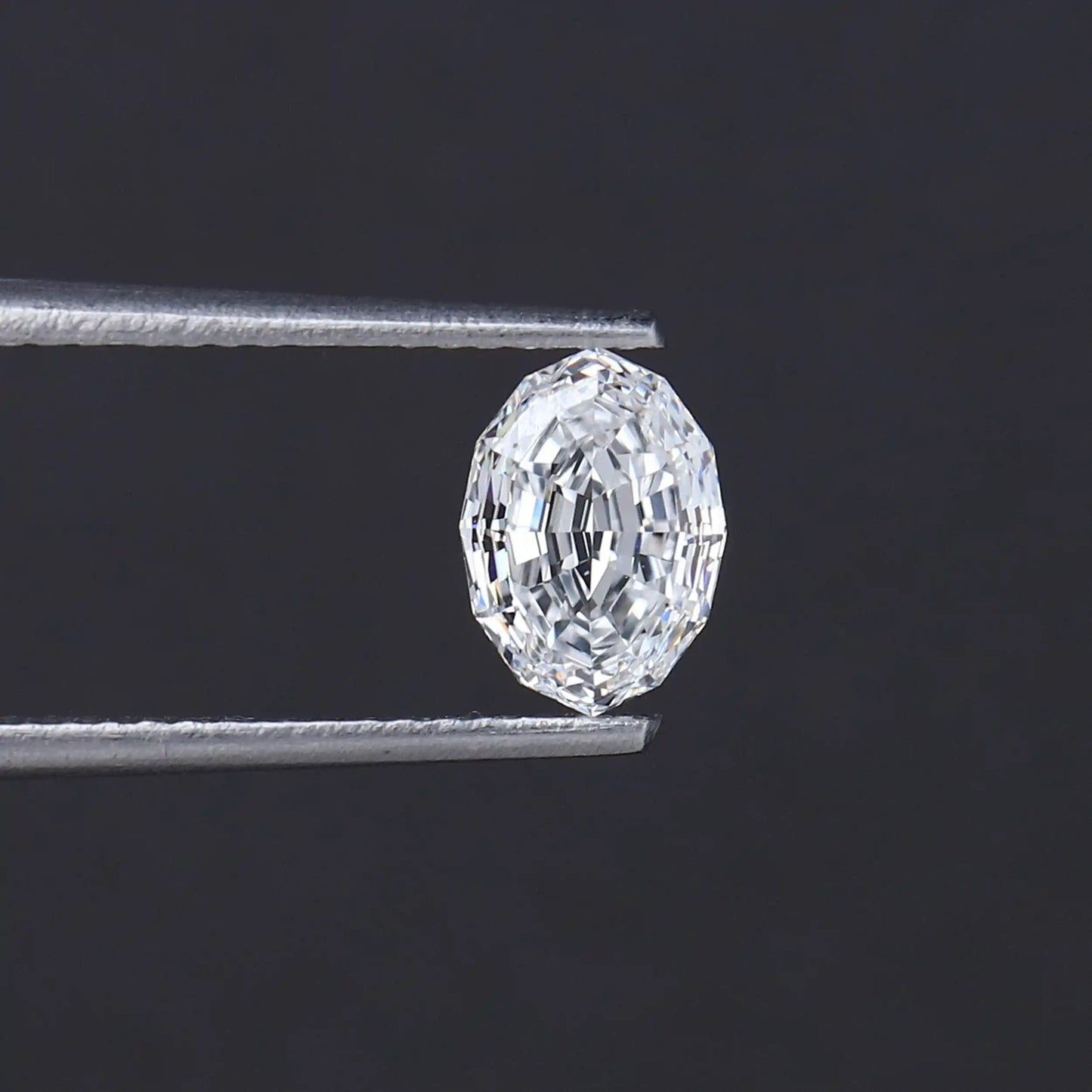 1.03 Carat Step Cut Oval Lab Grown Diamond