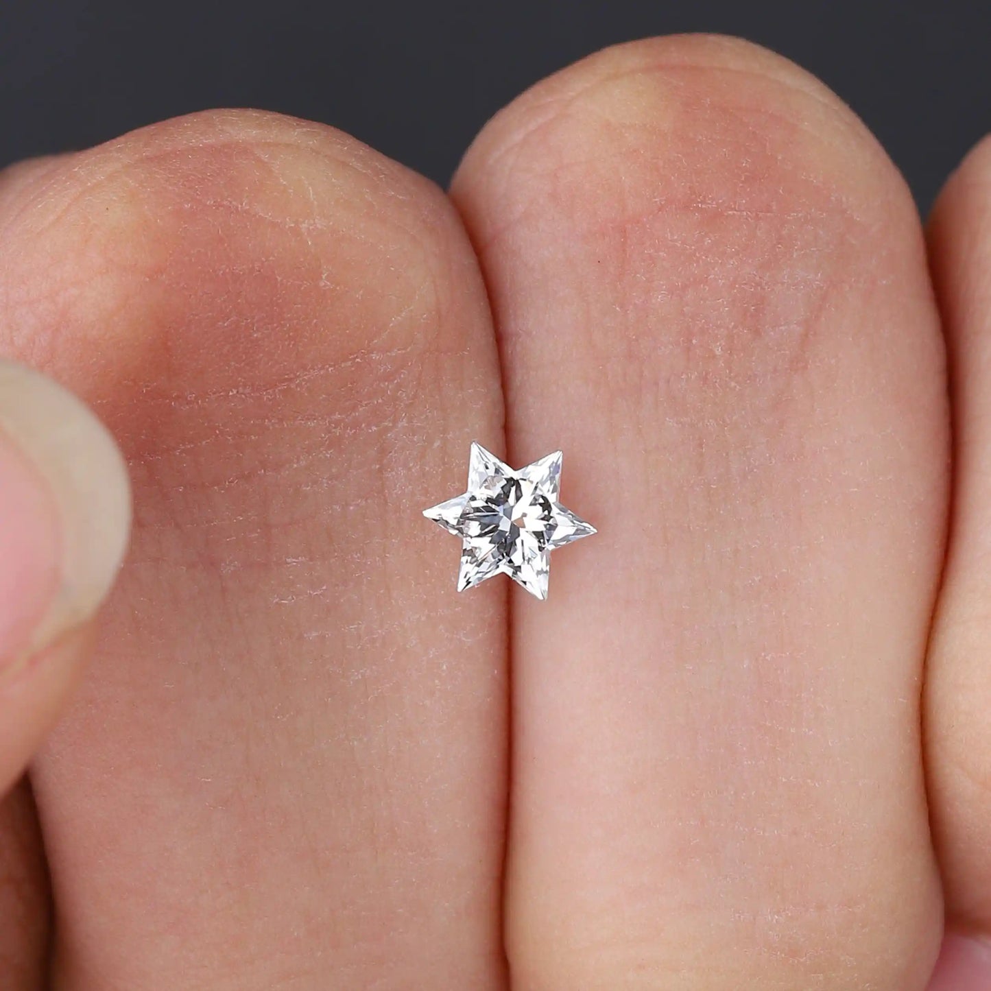 0.79 Carat David Star Cut Lab Grown Diamond