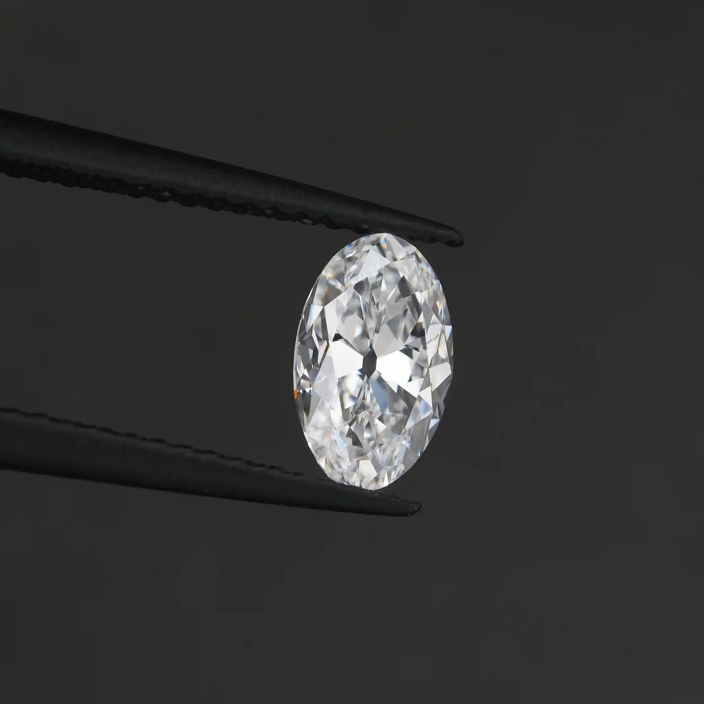 1.01 Carat Moval  Cut  Lab Grown Diamond