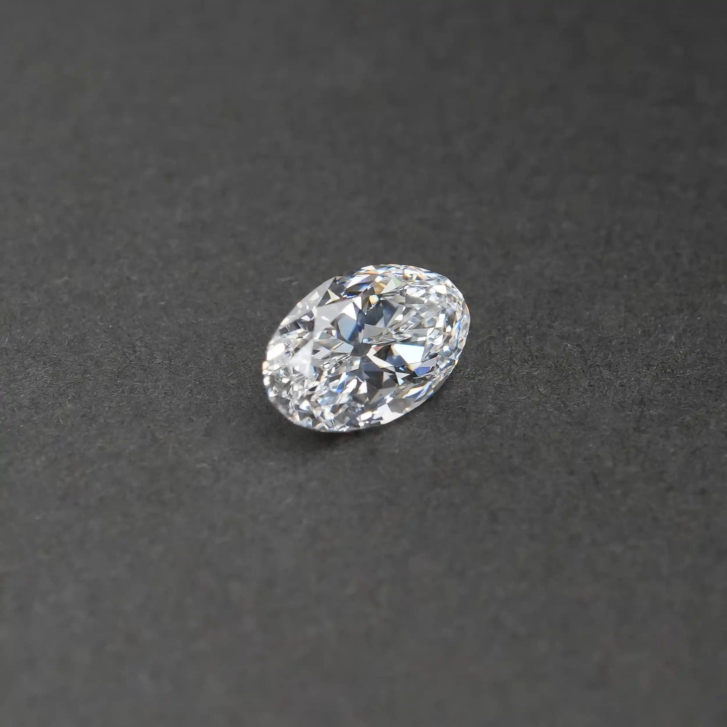 1.01 Carat Moval  Cut  Lab Grown Diamond