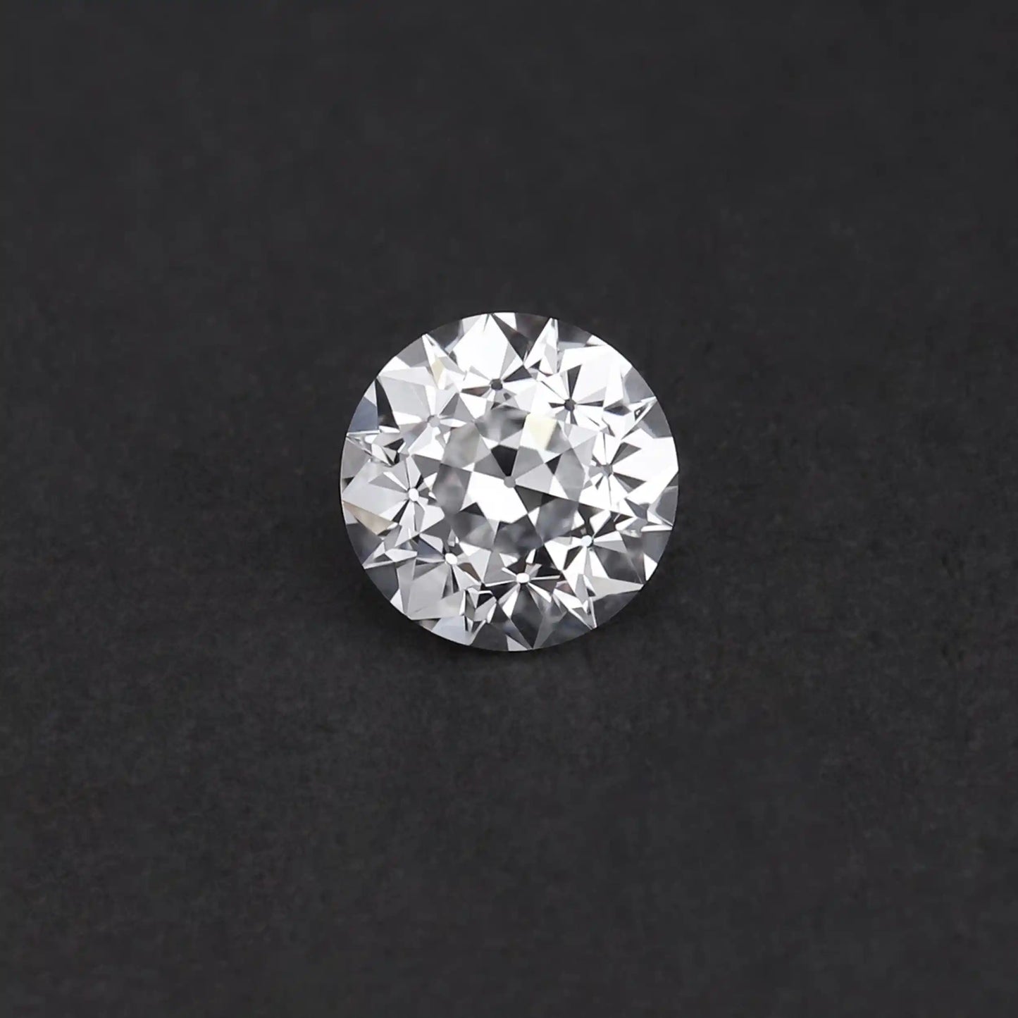 1.12 Carat Higher Crown Old European Round Cut Lab Grown Diamond