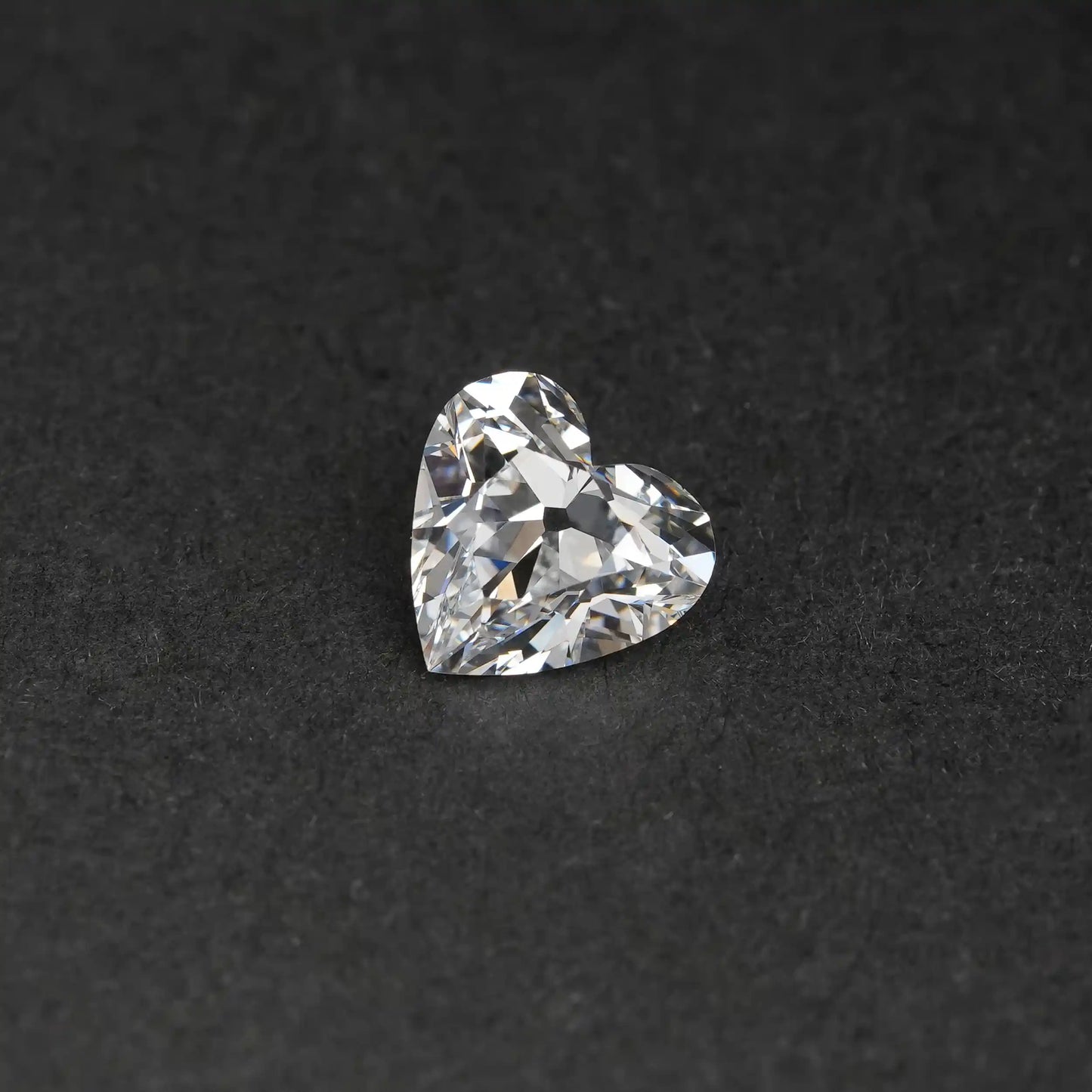 1.03 Carat Old Heart Cut Lab Grown Diamond