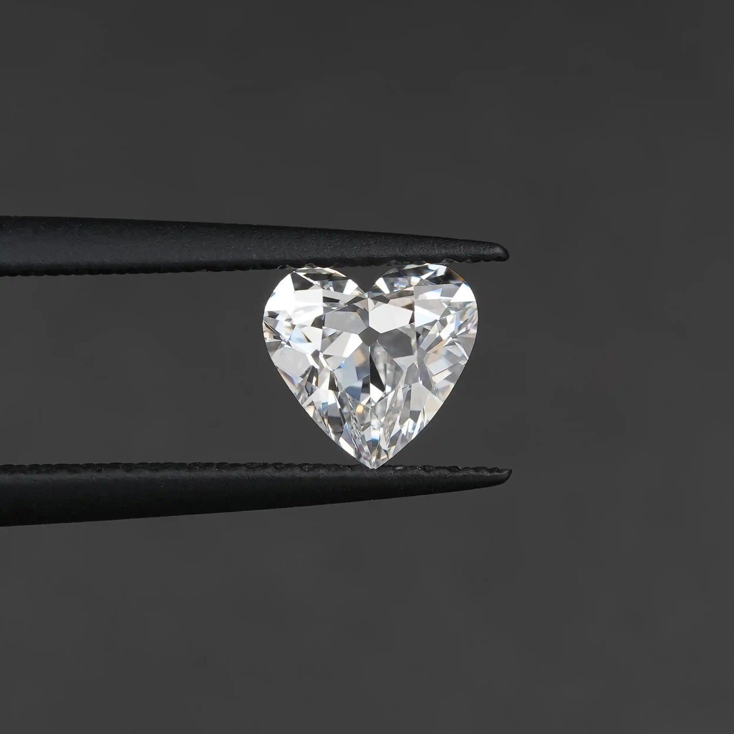 1.03 Carat Old Heart Cut Lab Grown Diamond
