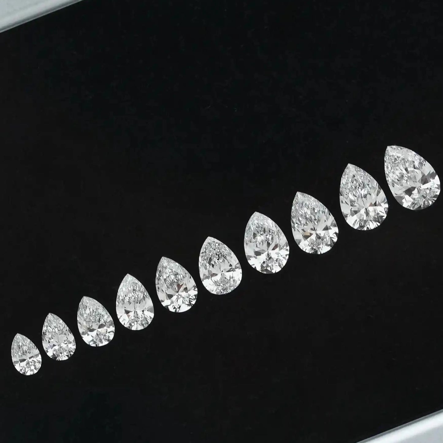 Pear Cut Lab Grown Diamond  Loose