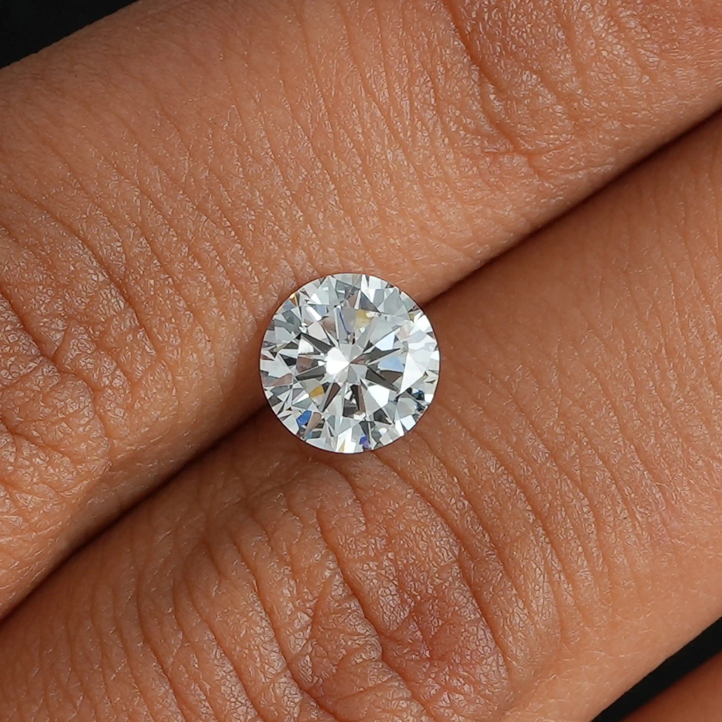 1.00 Carat  Round Cut Lab Grown Diamond  Loose