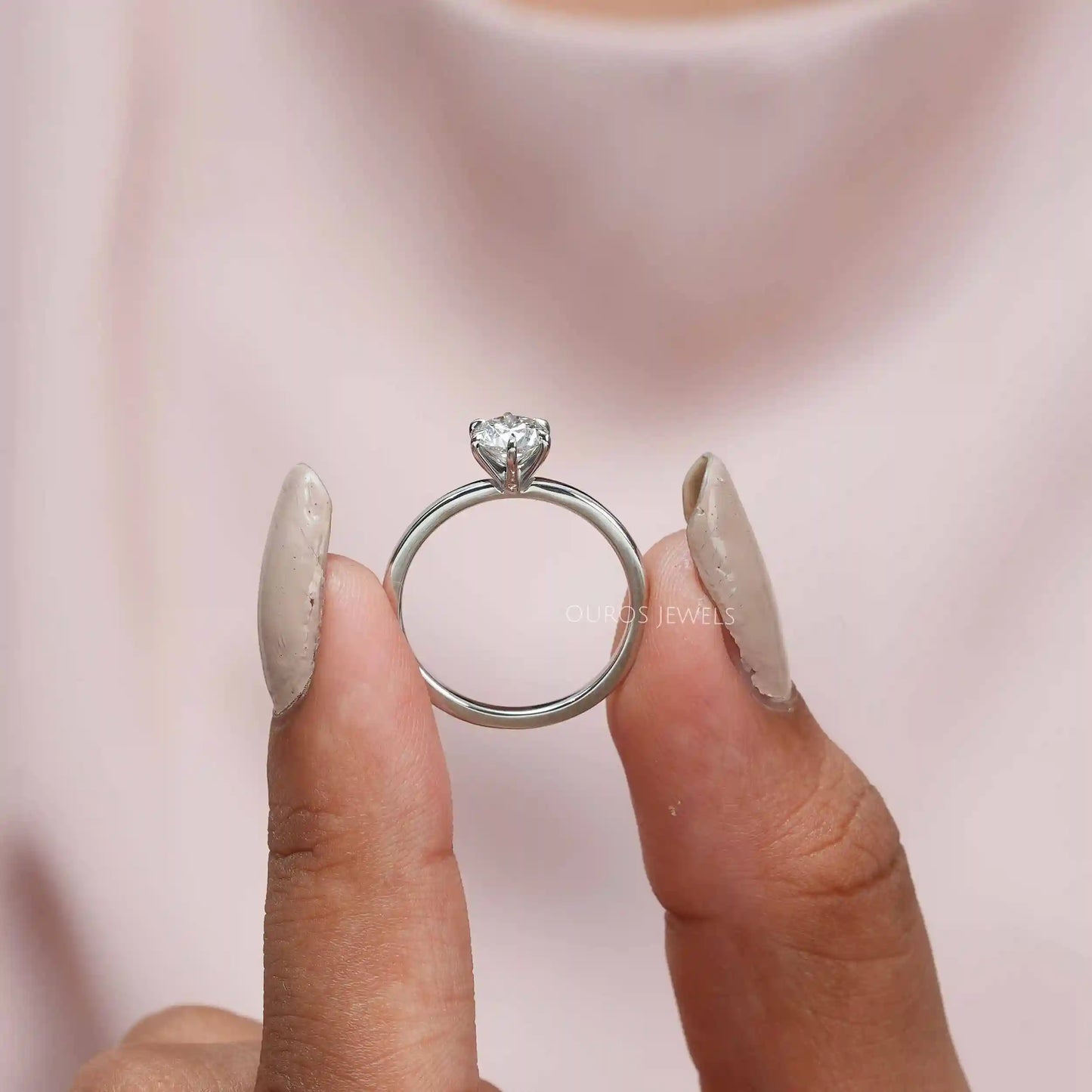 Round Cut Solitaire Ring