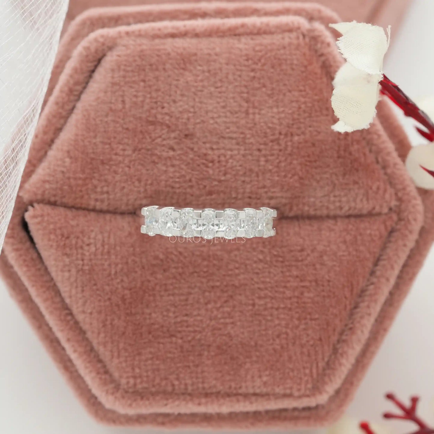Oval Diamond 7 Stone Ring