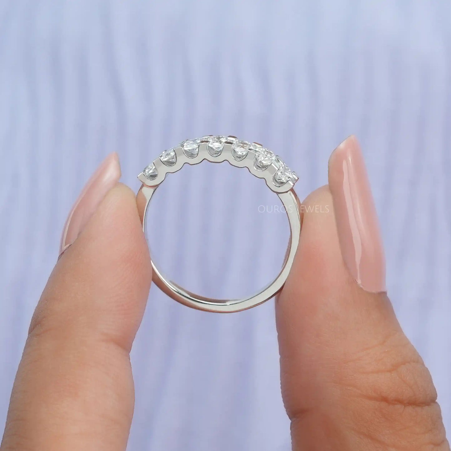 Oval Diamond 7 Stone Ring