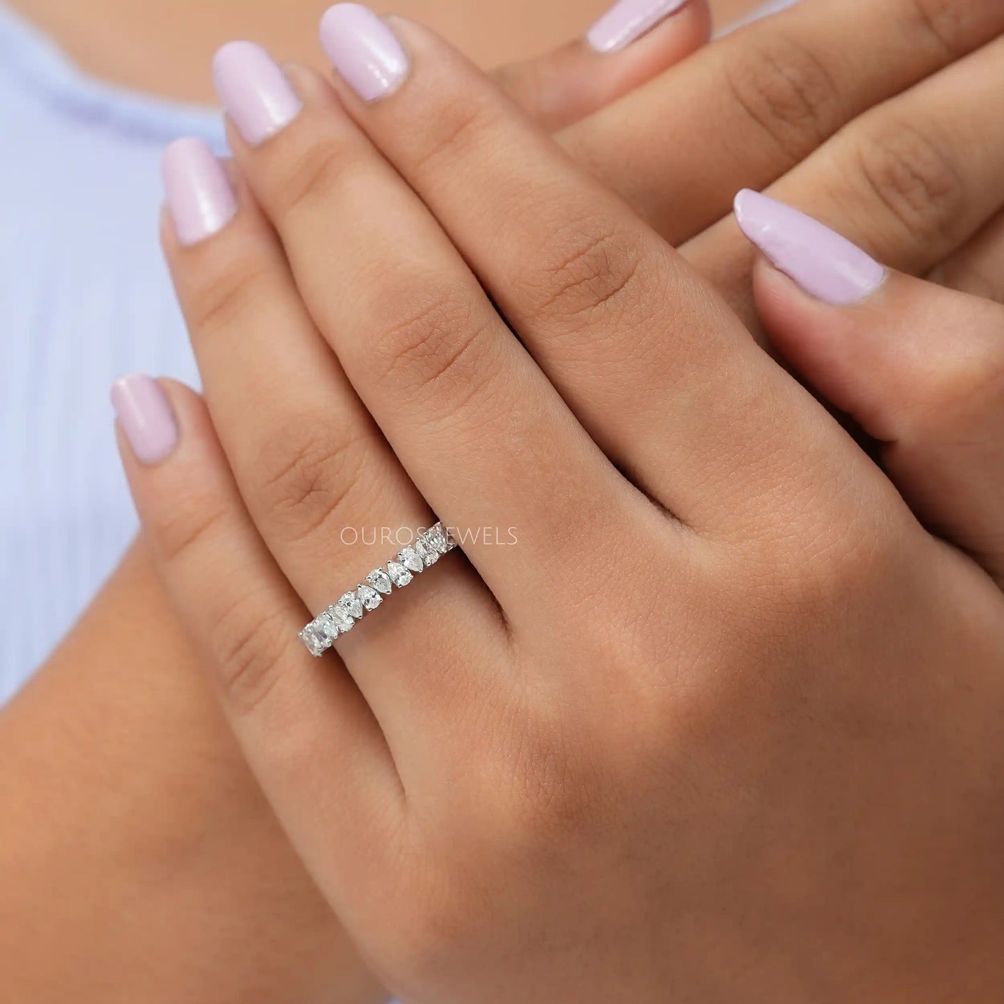 Pear Lab Diamond Eternity Band