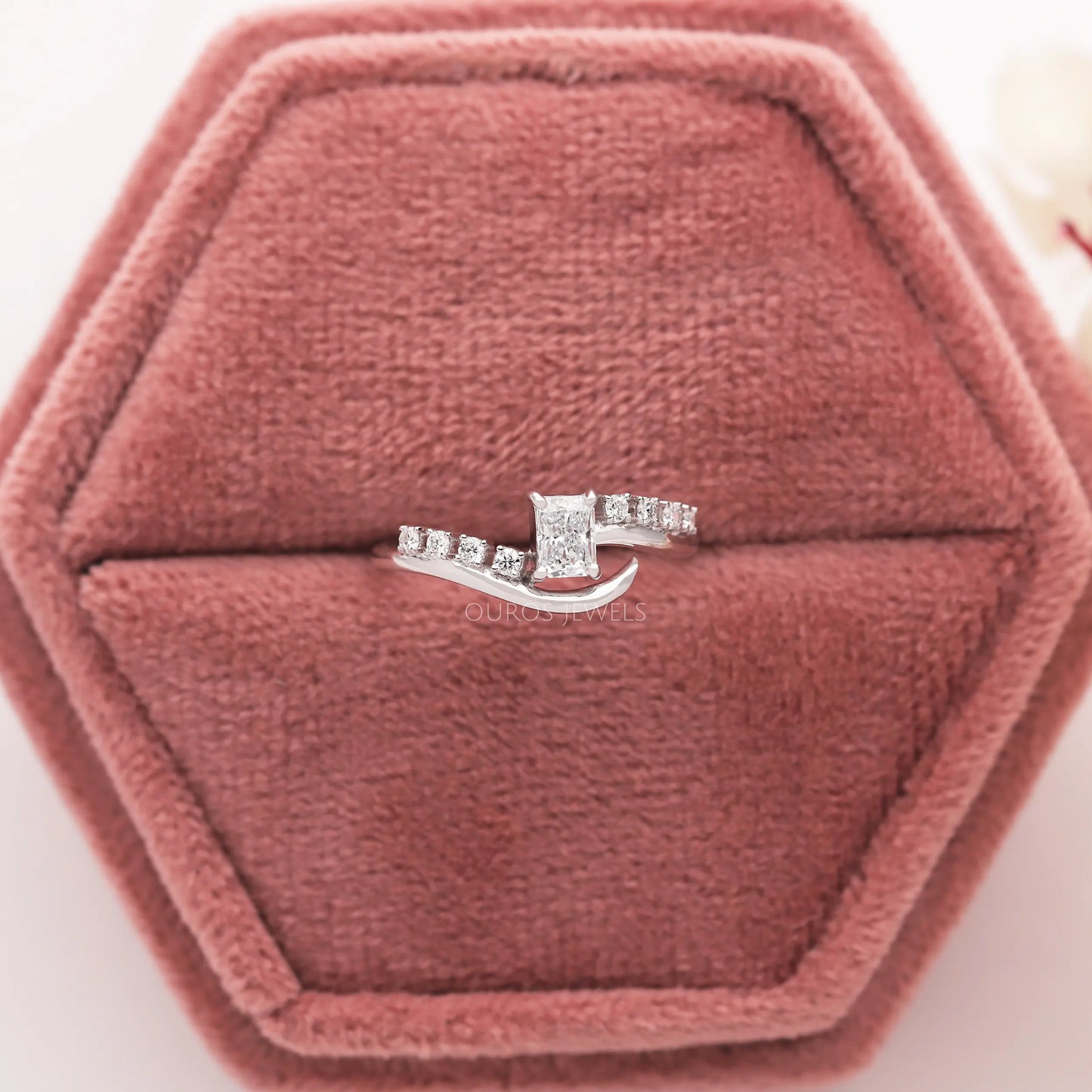 Radiant Lab Diamond Bypass Ring
