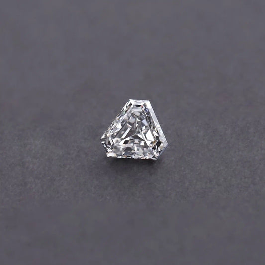 0.55 Carat Shield Cut Lab Grown  Diamond